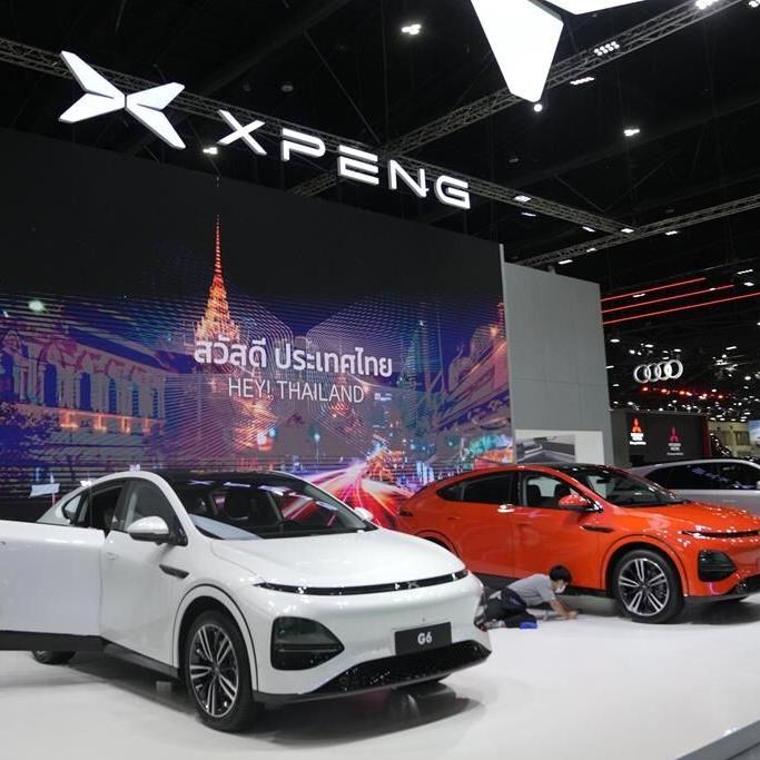Chinese EV makers challenging market leaders at auto show in Bangkok